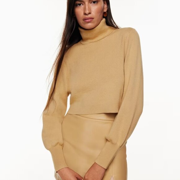 Aritzia Wilfred Rebecca Sweater - Dusty Rose / Pink - Picture 4 of 6